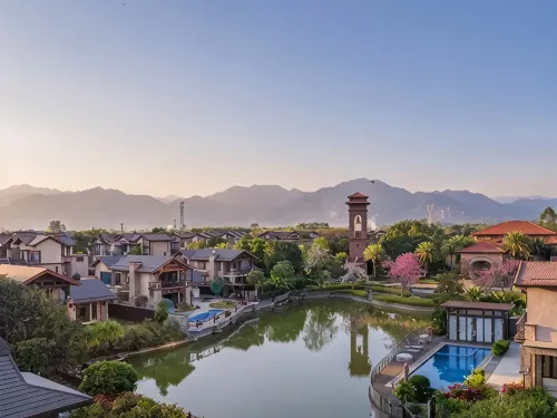 Miaoleiwu Hot Spring Holiday Villa  (Longmen Nankunshan) - فلل