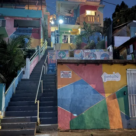 House located in the biggest art project in the caribbean PintAlto Aguadilla