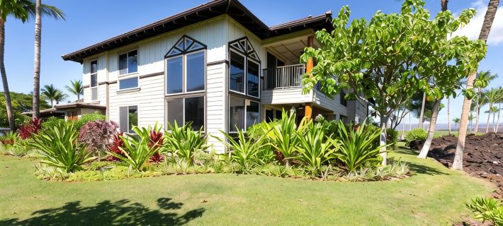 Sophisticated freshly remodeled two story Golf Villa w/Private Beach Club Hoteles en Puakō