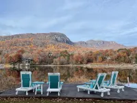 Gorgeous Lakefront Home with Mountain Sunset Views & Hot Tub! - 4-Star