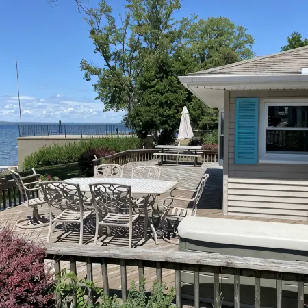 All-Season Waterfront Home on SE Hubbard Lake!