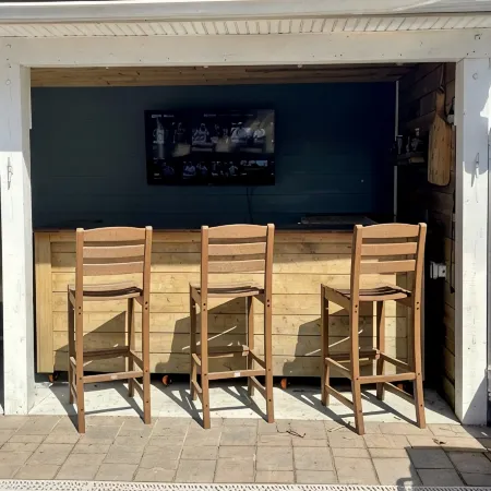The Lemonade Stand on Plum with Backyard Bar