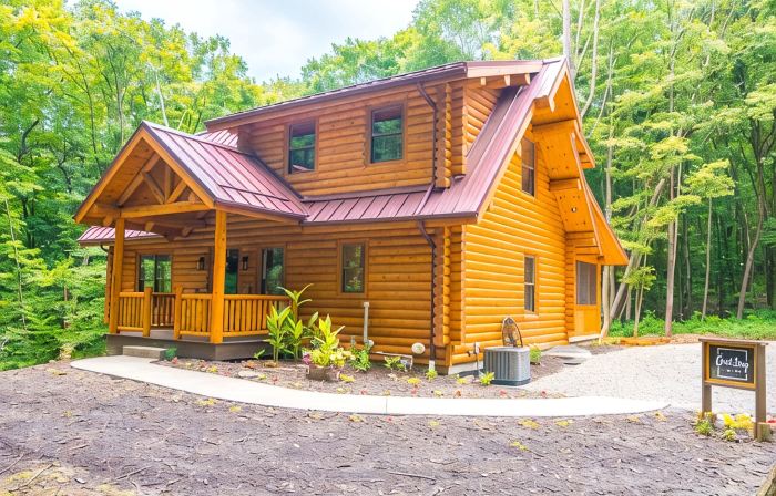 Creek Song Cabin 3 bedroom, sleeps 6, hot tub