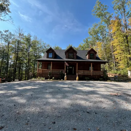 New Adirondack spacious cabin in the Lake George and Gore Mountain Area