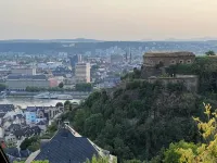 Panoramic apartment with 65 sqm with fortress view from the Koblenz hilltop location