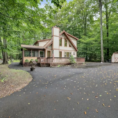 Pocono Chalet-Style Cabin in Arrowhead Lake! Community Fees Included!