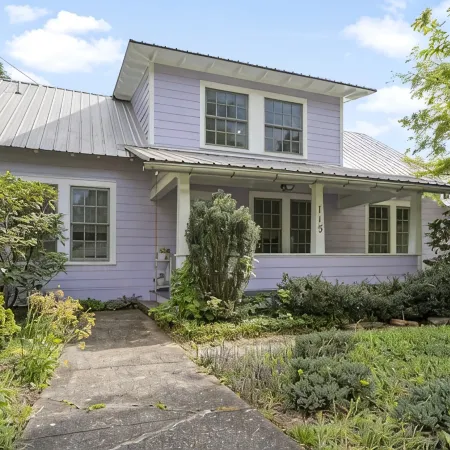 Walk to Downtown Brevard Pets Welcome Large Fenced Yard Porches Biking Hiking