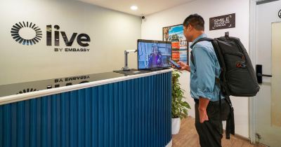 Front Desk The Infantry Hotel Photo