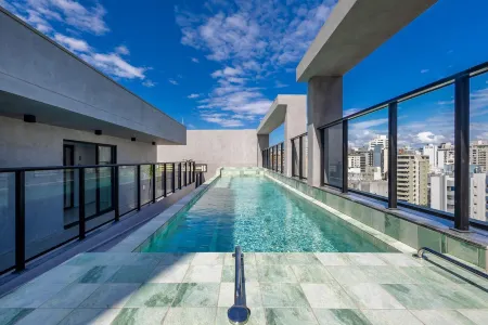 OGD - Condominium With Pool and Barbecue in Floripa Отели рядом с достопримечательностью «Hercilio Luz Bridge»