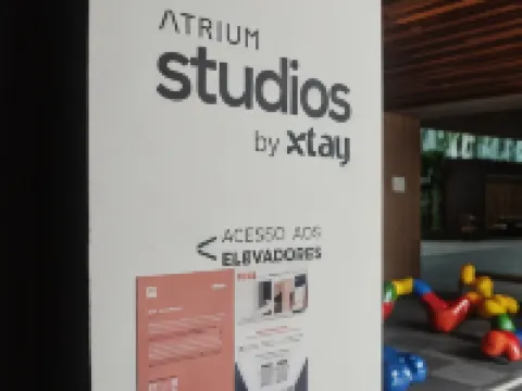 Atrium Studios by Xtay – Estúdios Modernos, Bem Localizados e a 9Min da Arena Opus Hotéis em Palhoca
