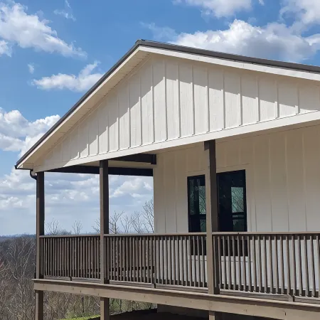 Secluded New Cottage, Minutes From Sunset Marina Overlooking Pendergrass Creek