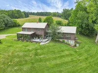 Hillside Haven on expansive grounds, heated pool, firepit, bocce court and more!