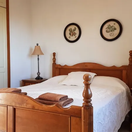 ECO Friendly Volcanic Rock Villa with Private Pool (6.7m x 4.6m) WiFi. Sea View.