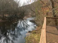 CHESTATEE RIVER CABIN is a prefect pet friendly get away close to Dahlonega
