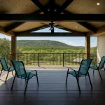 Spacious 5-bedroom house with a private pool on the golf course.