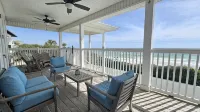 Gulf Front 30A - Private Beach - Heated Pool - Sleeps 12 -Gated - balcony