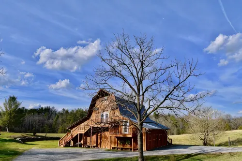 The Hayloft Sky cabin - Balcony