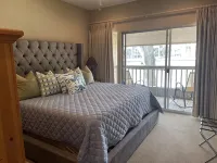 Waterfront updated 3 Bedroom Townhome on Quiet Cove, sleeps 10 fully furnished. - balcony