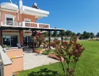 Stunning Beachfront Villa for Rent Hotels near Likithos beach