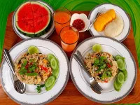Baan Glangsuan Bang Kobua - breakfast