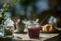 Les Chambres du Vivier, Chambres d'hôtes à Durbuy - breakfast
