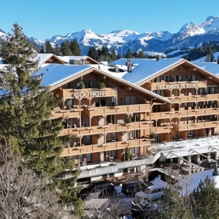Golfhotel les Hauts de Gstaad & Spa
