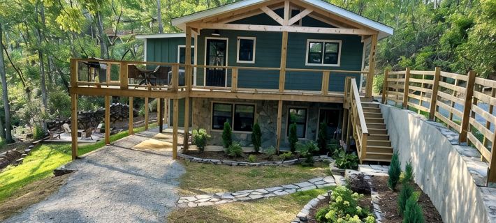 "Rooms with a View" newly renovated rustic modern home with stunning BRM views Ξενοδοχεία στην πόλη Mitchell County