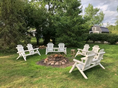 Sunset Cottage on Lake Wapogasset, Amery WI with Bunk Room, Hot Tub, AC, & more