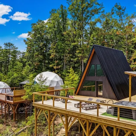 A-Frame Cabin In Smoky Mountains
