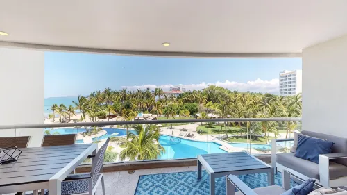Villa Magna 234A Stylish 3 Bedroom Beachfront Condo Nuevo Nayarit Neighborhood - 4 stjerner