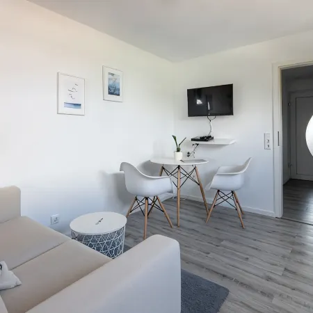 Apartment Backbord in Schillg, walking distance to the beach, WLAN, parking, Sky