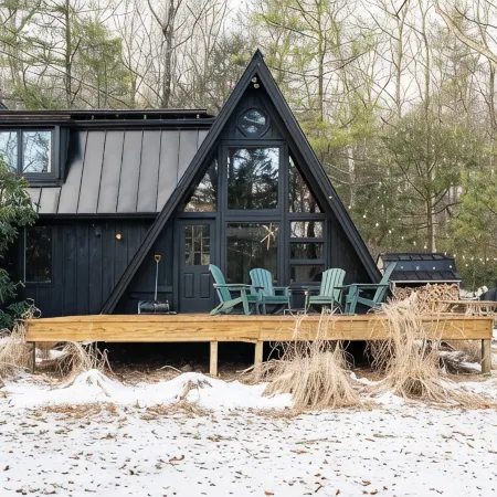 Black Pines A-Frame – A Cozy Catskills Retreat