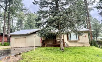 Cozy home in Mid-town Ruidoso. Enjoy the pool table and Hot tub.