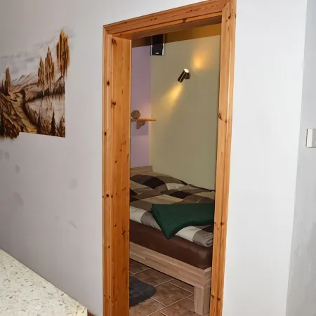 A holiday house / apartment with a difference - with a sauna in the living area.