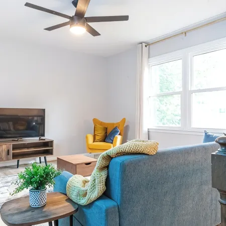 Charming 4-bedroom house with AC and WiFi in Winston-Salem