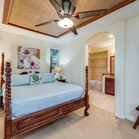 Tropical Ground Floor Unit at Mauna Lani Palm Villas w/ Beach Club Access