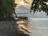 LUXURY WATERFRONT HOME w/PRIVATE BEACH w/BBQ PATIO - Beach
