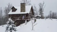Private Stunning Mtn Views LogCabin Jetted Tub EV Charger Wifi 15 Min-Lake James - 2つ星