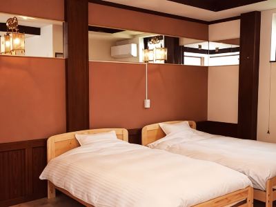 本館レギュラー、バス付きツイン GOOD OLD HOTELの写真