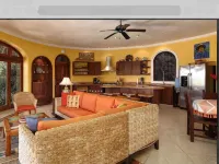 Great ocean views, walking distance to town/ beach, heated pool, family friendly