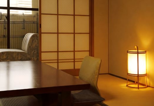 다이칸소의 전통적인 숙소 외관