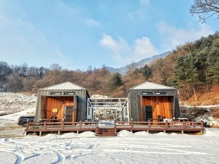Hoengseong Kakao Golfscreenhouse Отели в г. Хвенсон