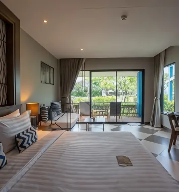 วิลล่าพรีเมียร์วิวทะเลเตียงคิง