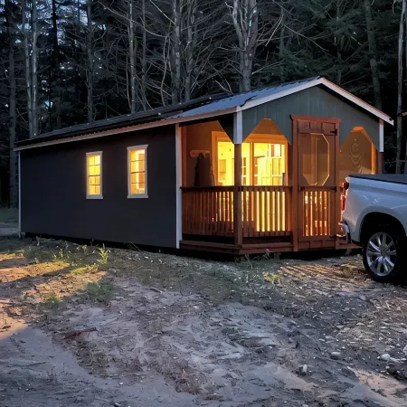 Secluded Cabin On the Salmon River Peninsula With AC and Heat in Westville NY
