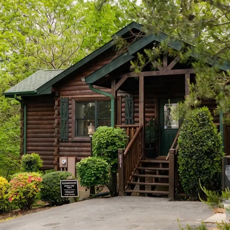 Luxurious, Romantic, Cozy Cabin/Great Reviews/Close to Town/Clean/Hot tub!