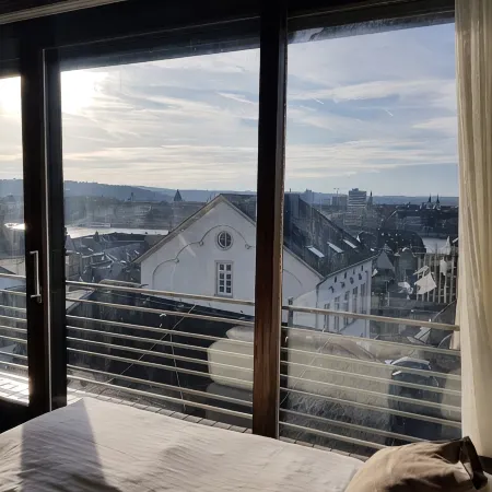 Spacious apartment with a panoramic view of the Rhine, Deutsches Eck and fortress