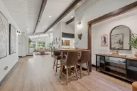 Spacious 7-Bed Home w/ Hot Tub, Fireplace, Gym, Wine Bar, and 2 Living Spaces!