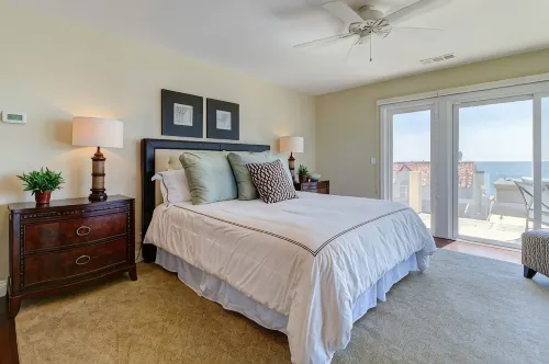 Discover tranquility with whitewater views of South  Oceanside Beach