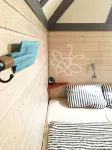 Vacation home at Seepark Kirchheim, Hesse for families and groups of up to 6 people - balcony