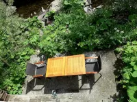 Maison Riviére - Monschau timbered house right on the Rur - Wifi
